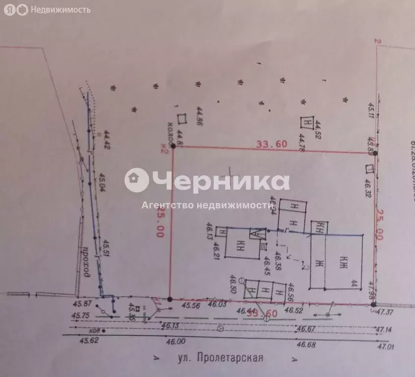 Участок в Октябрьский район, рабочий посёлок Каменоломни, Пролетарская ... - Фото 1