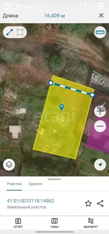 Участок в Петропавловск-Камчатский, улица Тельмана (4.64 м) - Фото 2