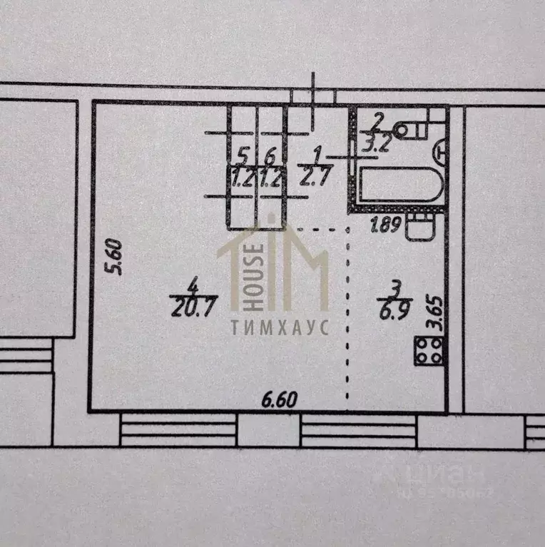 1-к кв. Омская область, Омск ул. Яковлева, 8 (36.0 м) - Фото 2