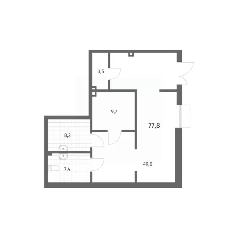 Помещение свободного назначения в Санкт-Петербург ул. Шкиперский ... - Фото 2