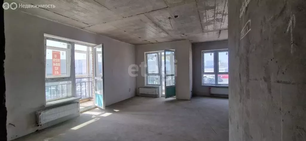 3-комнатная квартира: территория Цемдолина, Солнечная улица, 2к3 (108 ... - Фото 1
