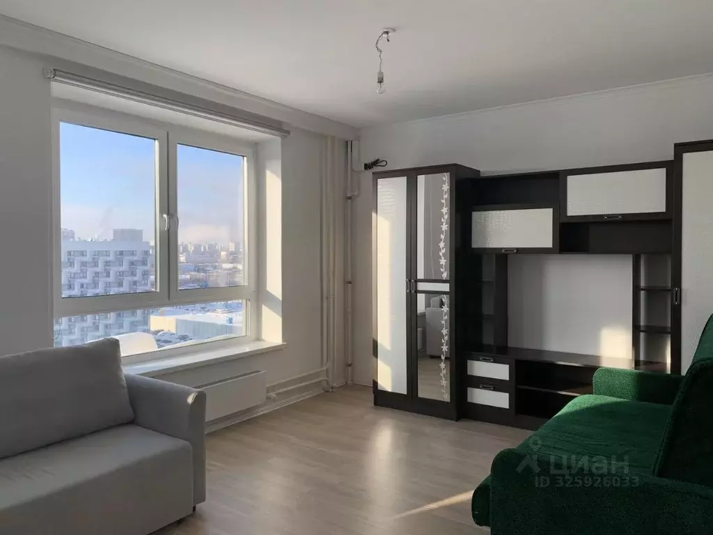 1-к кв. Москва ул. Римского-Корсакова, 11к7 (35.0 м) - Фото 2