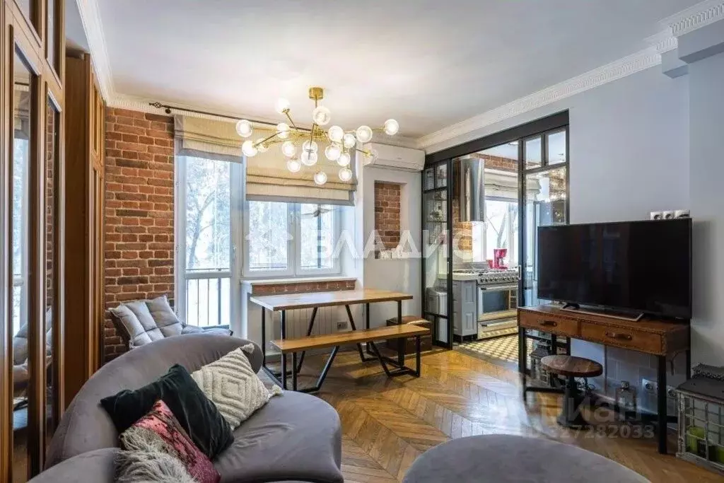 2-к кв. Москва Малая Бронная ул., 19А (52.0 м) - Фото 1