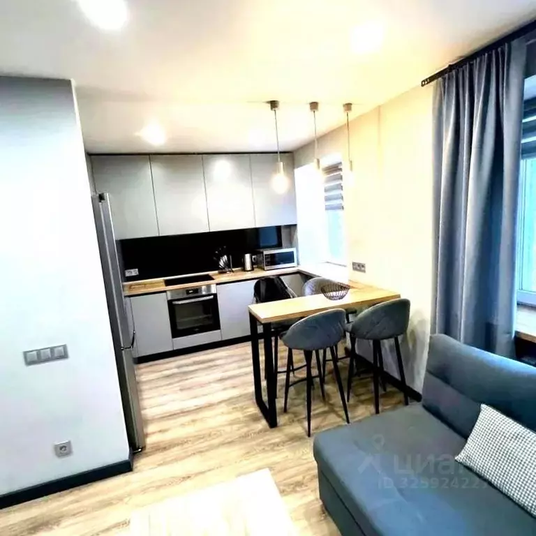 1-к кв. Томская область, Томск Алтайская ул., 105 (29.8 м) - Фото 1