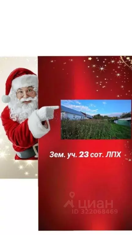 Участок в Нижегородская область, Богородский муниципальный округ, с. ... - Фото 1