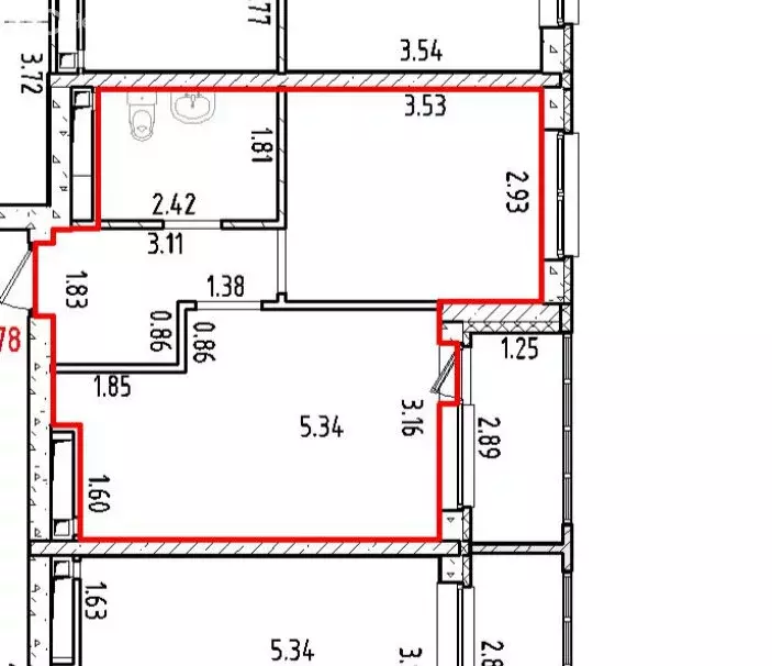 1-комнатная квартира: Екатеринбург, улица Крауля, 105/3 (35 м) - Фото 1