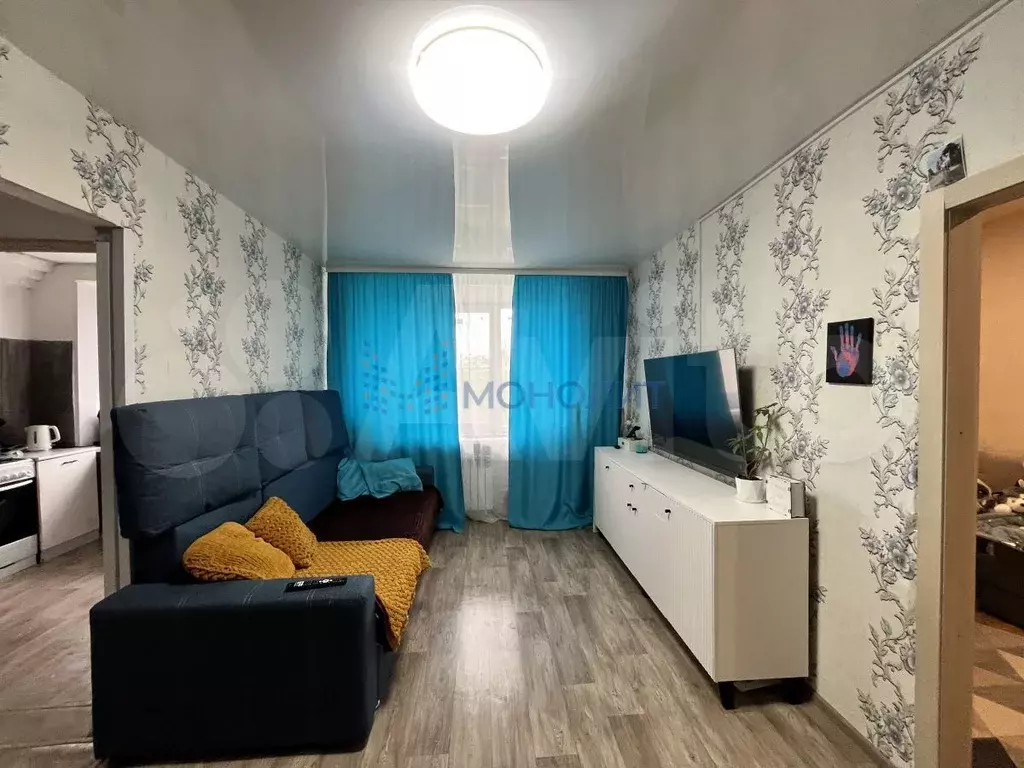 2-к. квартира, 47,2 м, 3/3 эт. - Фото 0
