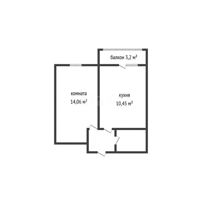 1-комнатная квартира: Краснодар, Конгрессная улица, 25 (33.2 м) - Фото 0
