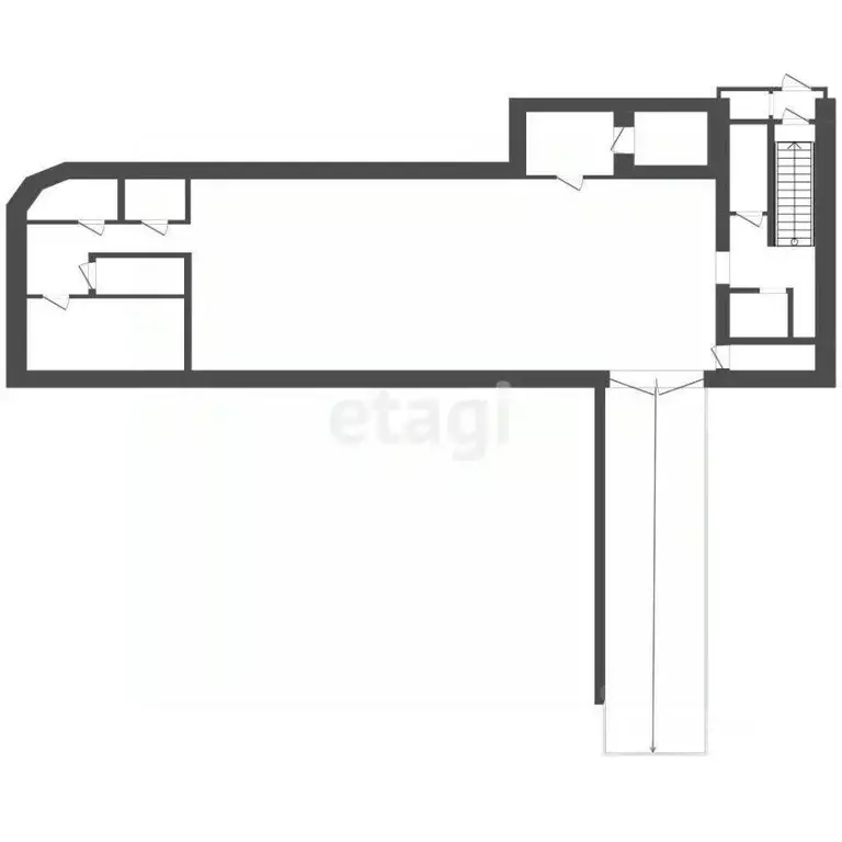 Торговая площадь в Омская область, Омск просп. Комарова, 8к1 (1000 м) - Фото 1