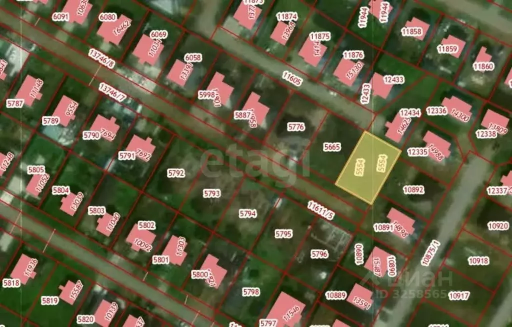 Участок в Башкортостан, Уфа городской округ, с. Нагаево пер. Ореховый ... - Фото 2