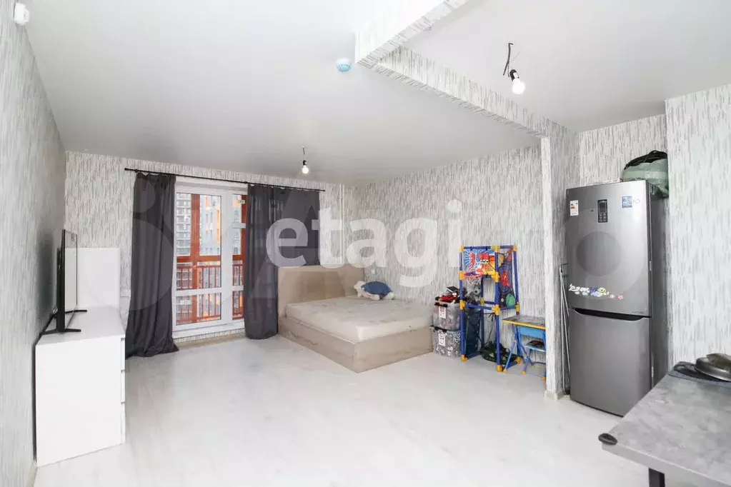 Квартира-студия, 33,2 м, 12/17 эт. - Фото 1