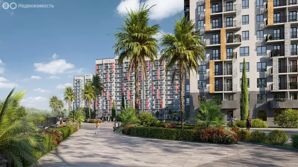 Квартира-студия: Сочи, улица Искры, 88к8 (27.5 м) - Фото 1