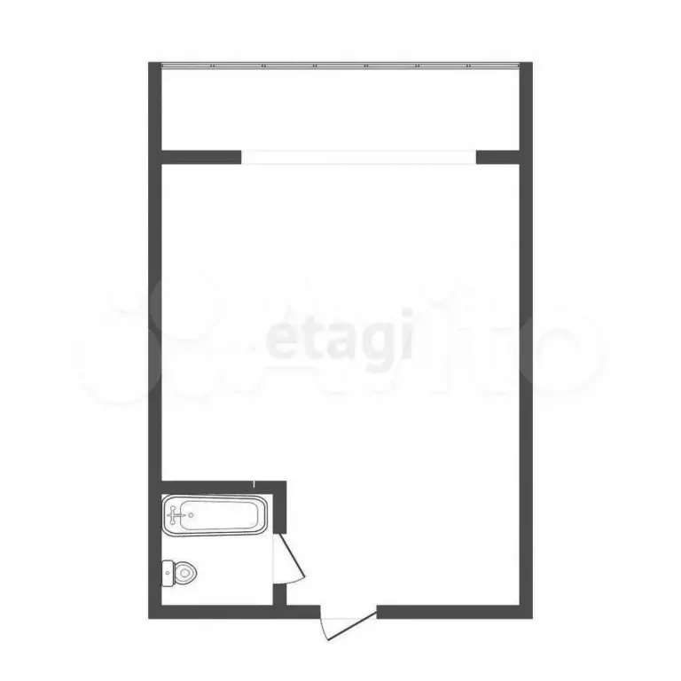 Квартира-студия, 15 м, 1/8 эт. - Фото 0