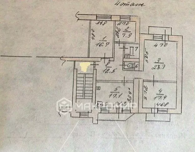 4-к кв. новосибирская область, новосибирск ул. сибиряков-гвардейцев, . - Фото 1