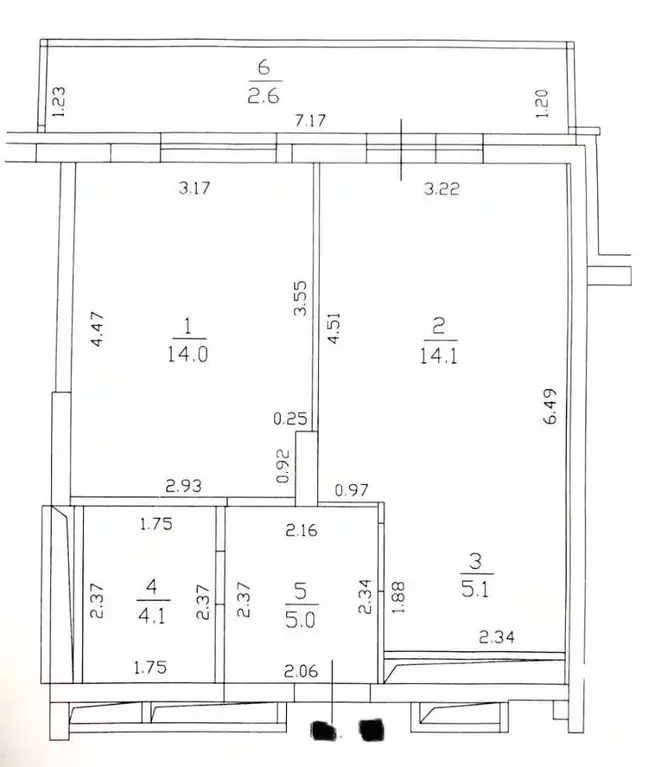 1-к кв. Татарстан, Казань ул. Рауиса Гареева, 111к2 (42.3 м) - Фото 2