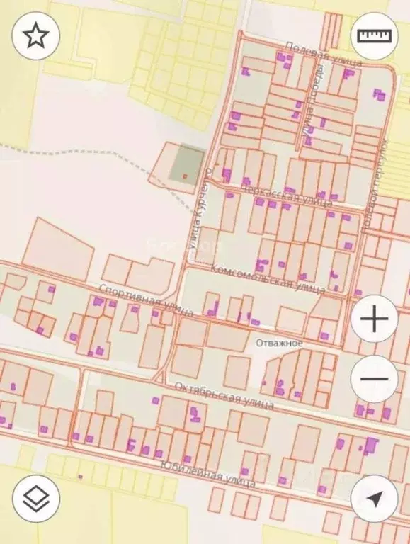 Участок в Крым, Кировский район, Первомайское с/пос, с. Отважное ул. ... - Фото 1