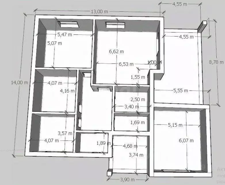 Дом в Белгородская область, Белгородский район, Новосадовское с/пос, ... - Фото 2