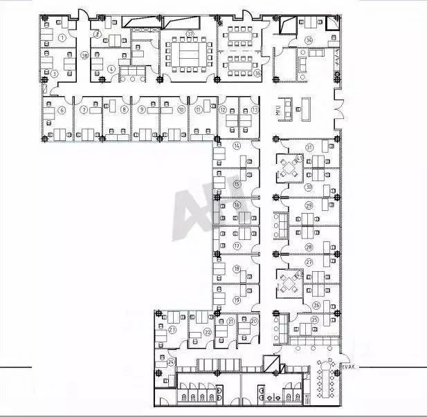 Офис в Москва Верейская ул., 29С134 (705 м) - Фото 1