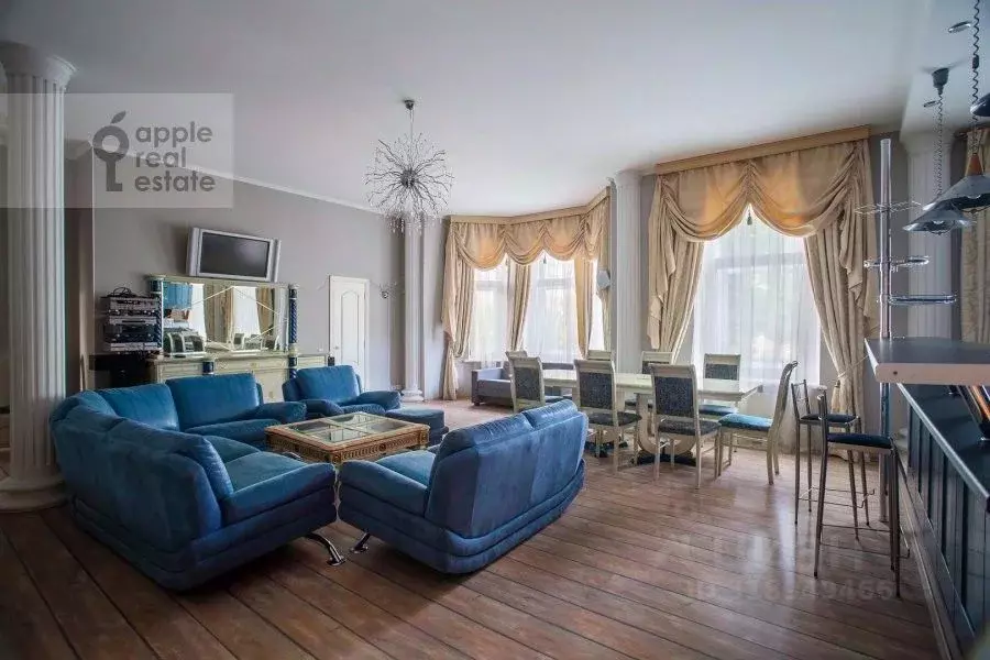 5-к кв. Москва ул. Знаменка, 15 (165.0 м) - Фото 1