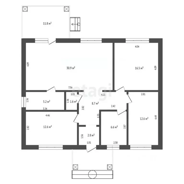 Дом в Ростовская область, Аксайский район, Щепкинское с/пос, пос. ... - Фото 2