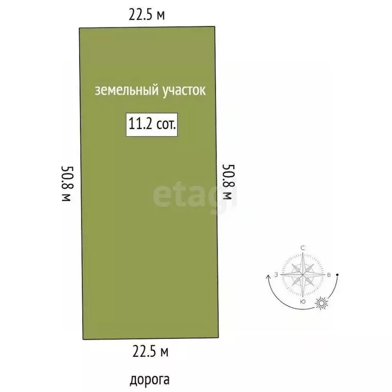 Участок в Тюменская область, Тюменский муниципальный округ, ... - Фото 2