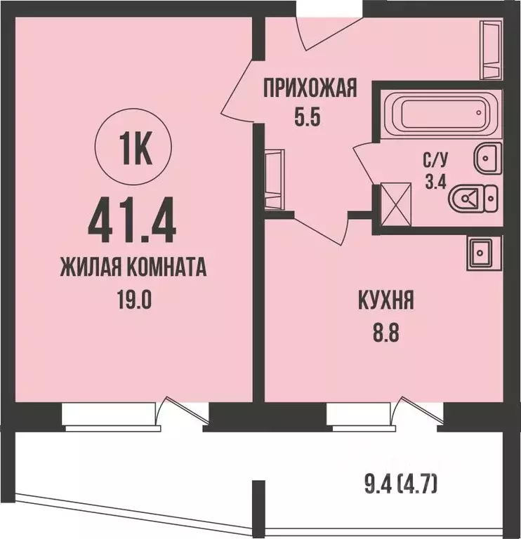1-к кв. Новосибирская область, Новосибирск ул. Декоративный Питомник, ... - Фото 1