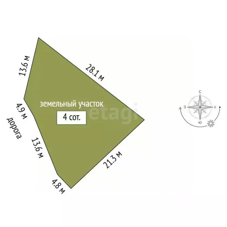 Участок в Севастополь Балаклавский муниципальный округ, Золотая Балка ... - Фото 2