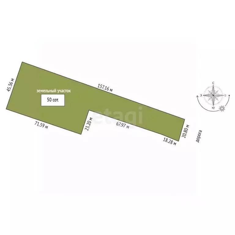 Участок в Орловская область, Свердловский район, Богодуховское с/пос, ... - Фото 2