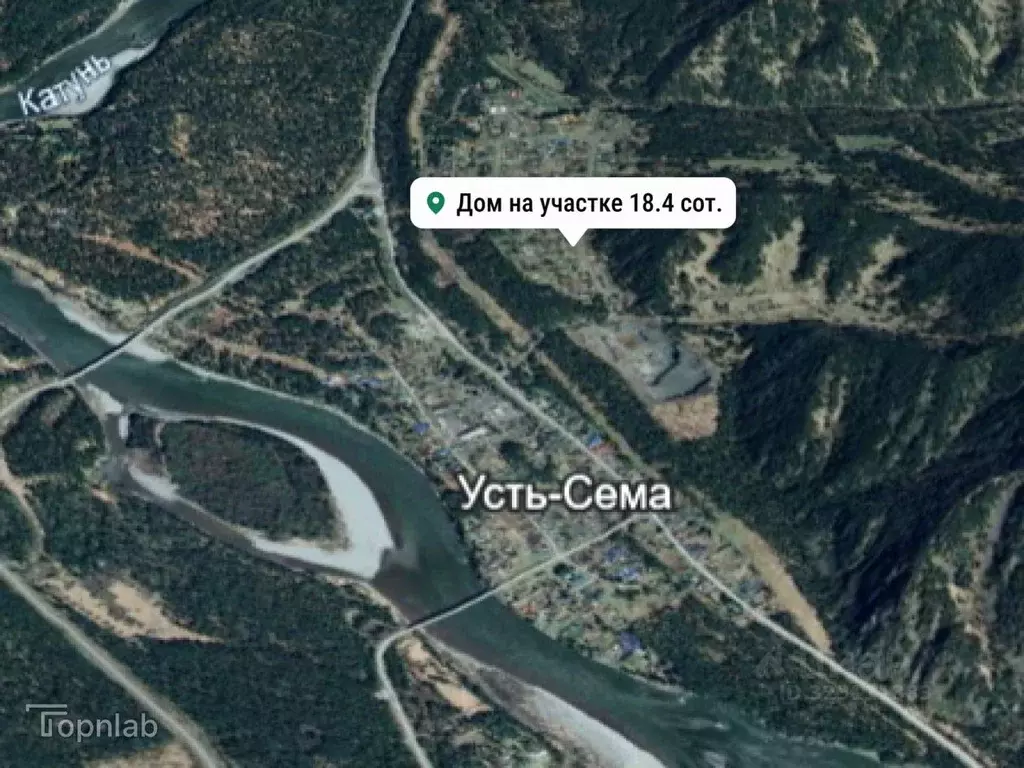 Дом в Алтай, Чемальский район, пос. Усть-Сема  (43 м) - Фото 2