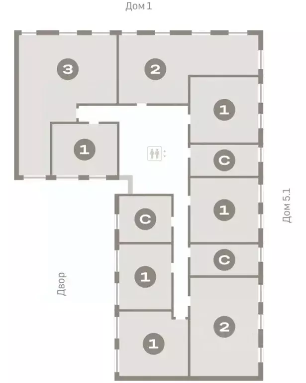 2-к кв. Тюменская область, Тюмень Мысовская ул., 26к2 (78.19 м) - Фото 2