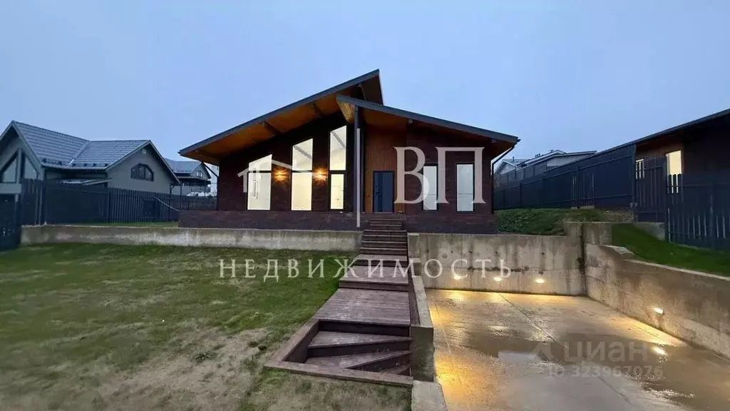 Коттедж в Ленинградская область, Выборг Центральный мкр, пос. Южный, Г ... - Фото 1