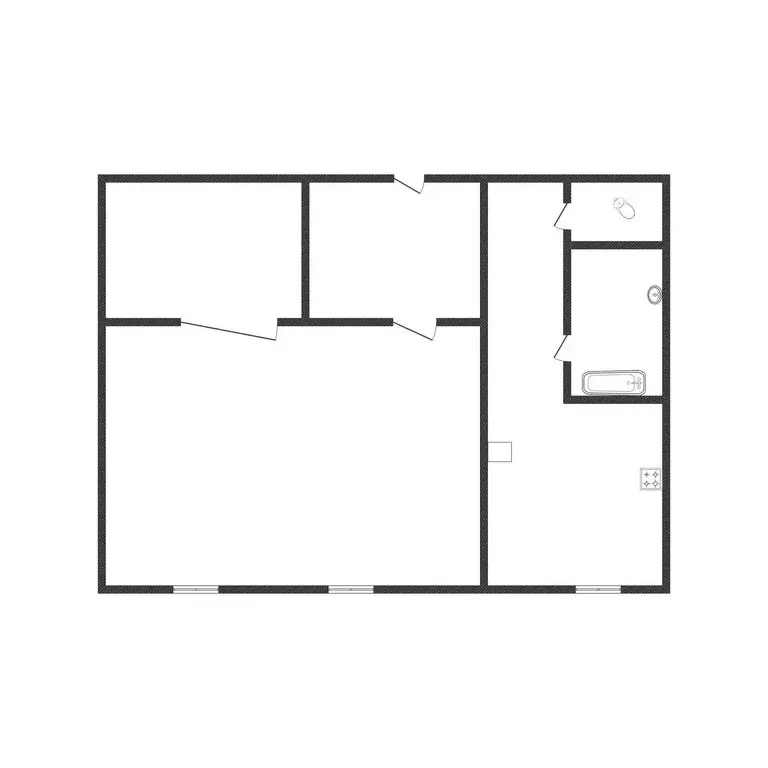 1-комнатная квартира: Валуйки, улица Калинина, 37Б (39.3 м) - Фото 1