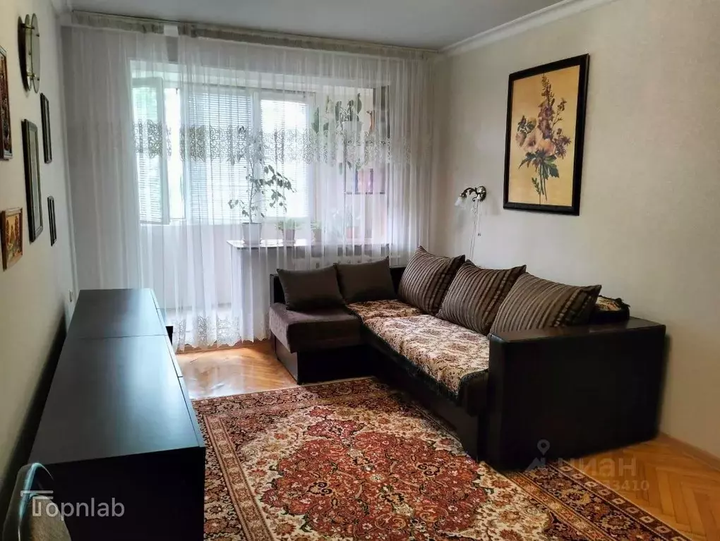 1-к кв. Кабардино-Балкария, Нальчик ул. Идарова, 1 (32.0 м) - Фото 1