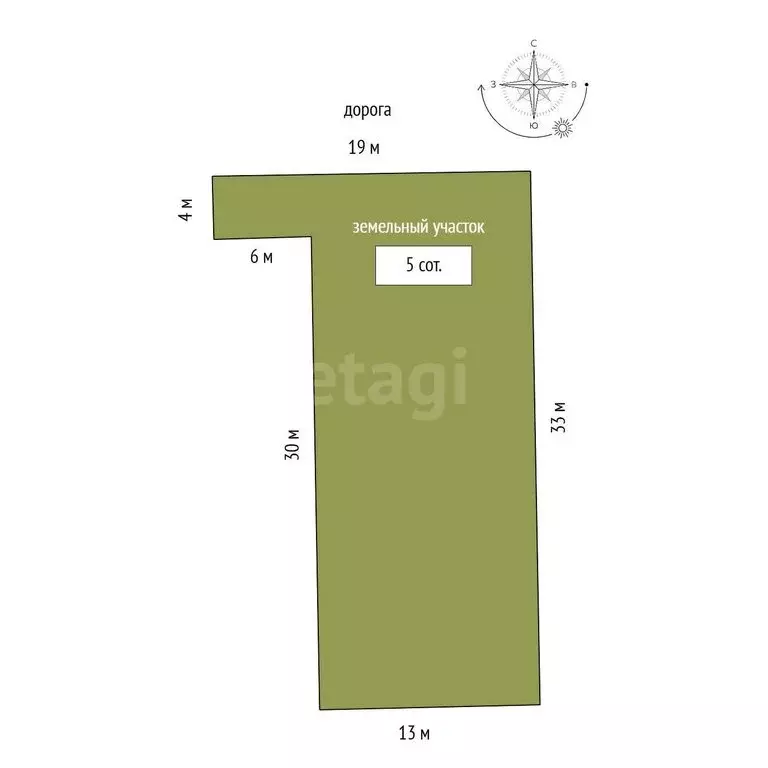 Дом в Рассвет, Российская улица (104 м) - Фото 1