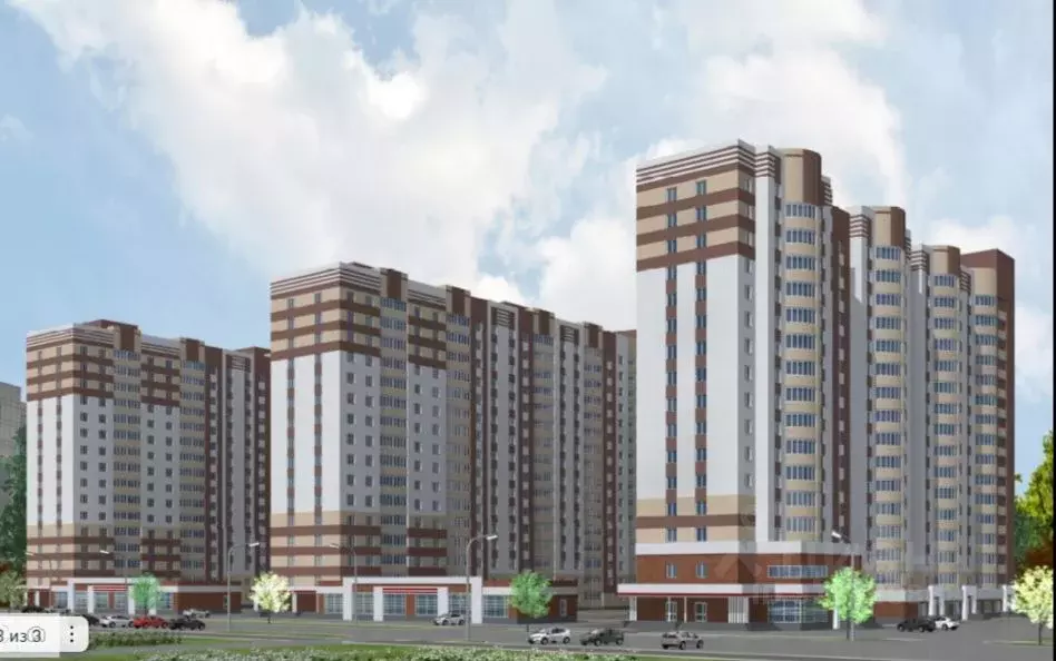 2-к кв. Тамбовская область, Тамбов ул. Чичерина, 7к2 (63.0 м) - Фото 0