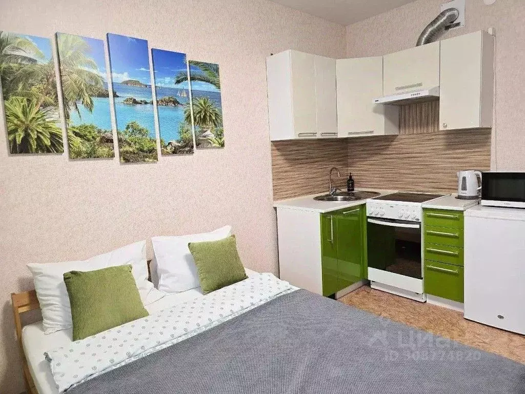 1-к кв. Нижегородская область, Нижний Новгород Бурнаковская ул., 97 ... - Фото 2