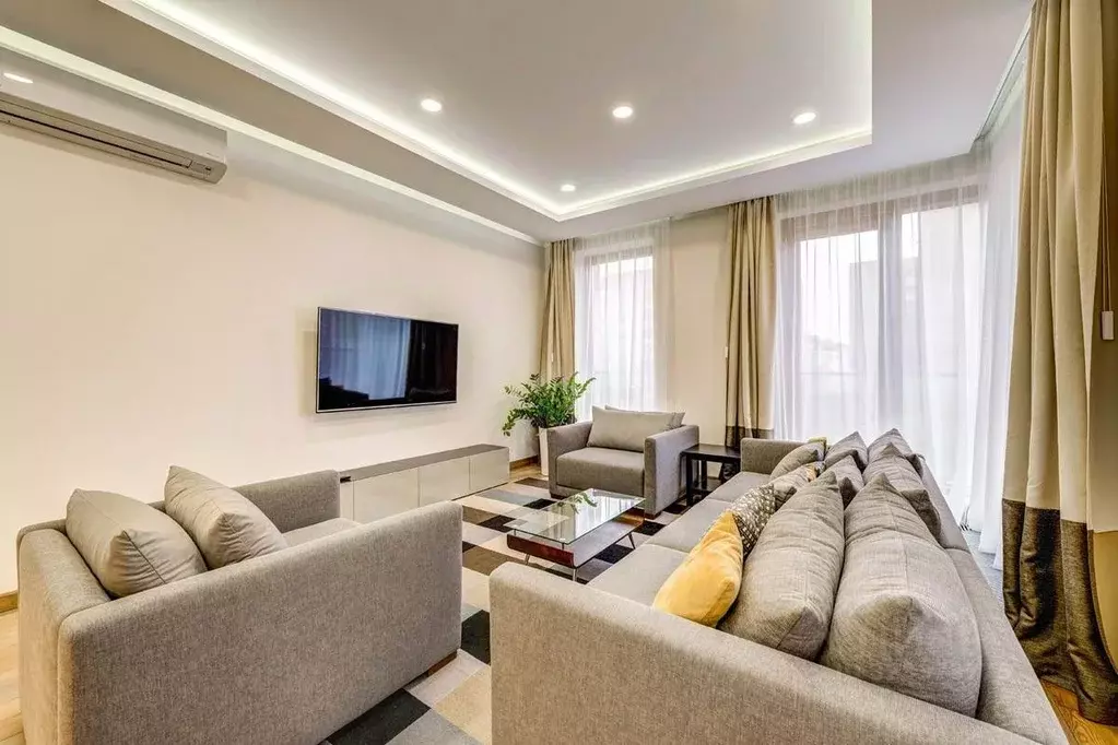 4-к кв. Москва 1-й Смоленский пер., 21 (170.0 м) - Фото 1