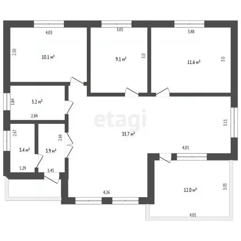 Дом в Вологодская область, Удачное ДНТ ул. Прибрежная, 1 (96 м) - Фото 2