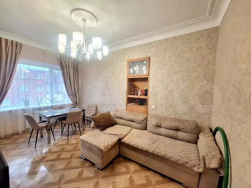 3-к кв. Тульская область, Новомосковск Октябрьская ул., 27 (65.0 м) - Фото 2