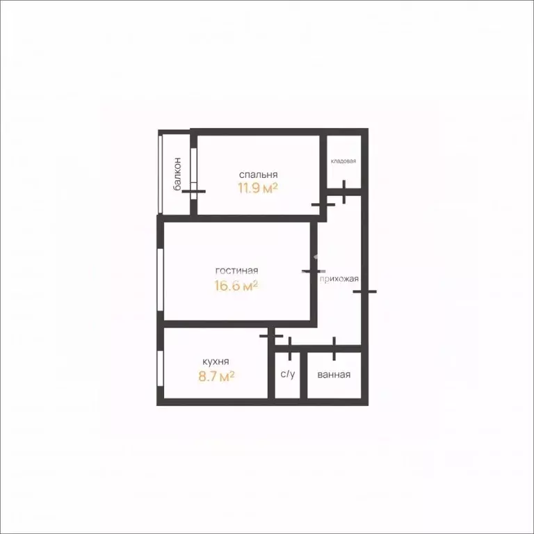 2-к кв. Приморский край, Фокино ул. Постникова, 24 (51.7 м) - Фото 2