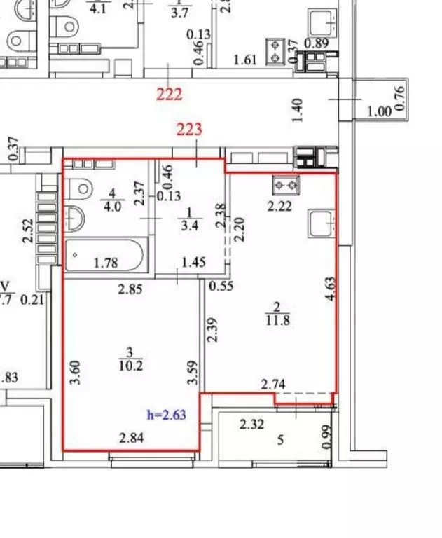 Продаётся 1-к квартира, 29.4 м - Фото 0