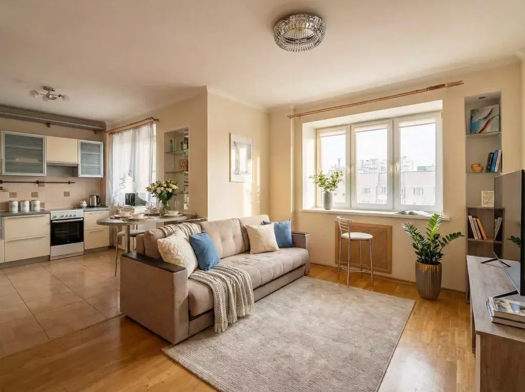 1-к кв. Московская область, Котельники ул. Кузьминская, 19 (50.0 м) - Фото 1