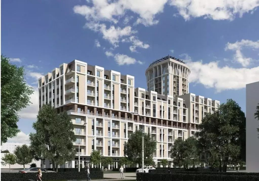 Студия Крым, Евпатория Апартаментов Центральный комплекс,  (28.33 м) - Фото 2