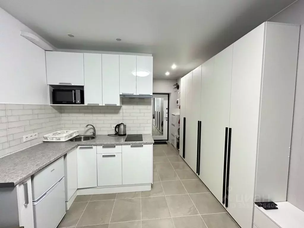 Студия Московская область, Королев Болшево мкр, Бурковский проезд, ... - Фото 1