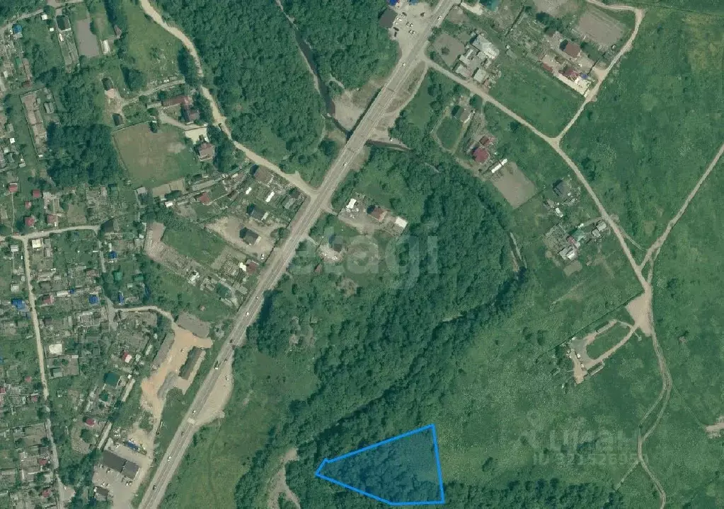 Участок в Сахалинская область, Анивский городской округ, с. Троицкое  ... - Фото 1