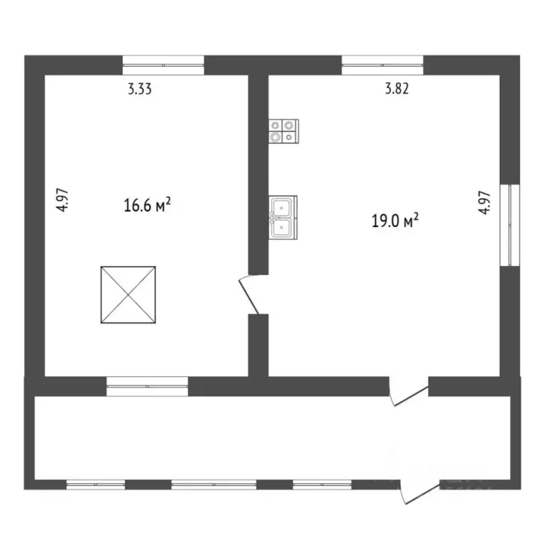 Коттедж в Тюменская область, Тюмень Плодовое СНТ, ул. Лесная, 27 (50 ... - Фото 2