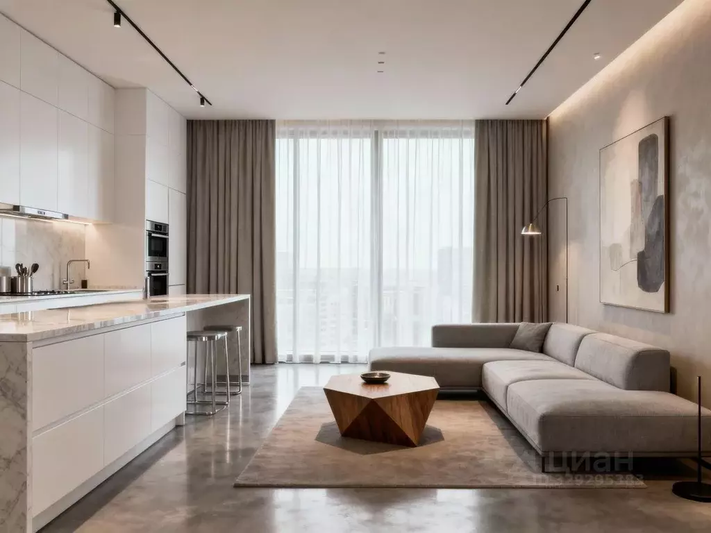 3-к кв. Москва 1-й Зачатьевский пер., 5 (112.0 м) - Фото 1