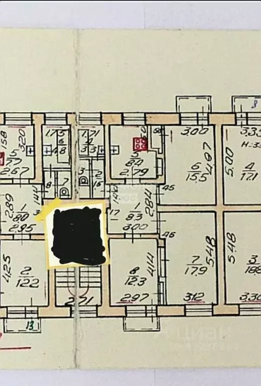 3-к кв. Челябинская область, Челябинск ул. Пушкина, 60 (70.9 м) - Фото 1