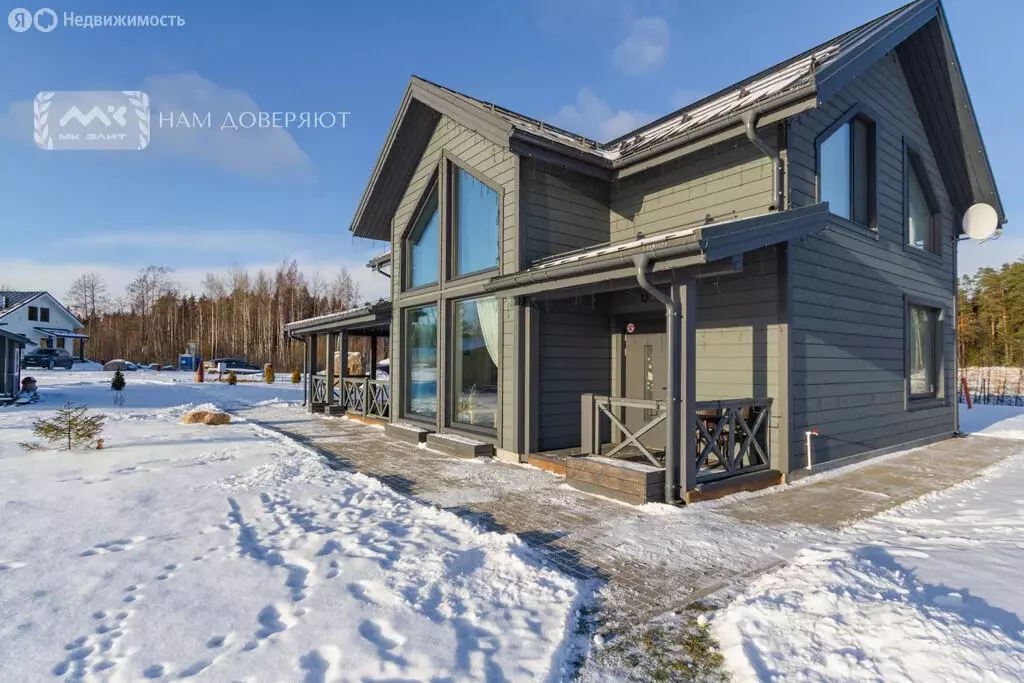 Дом в Выборгский район, Селезнёвское сельское поселение, территория ... - Фото 2