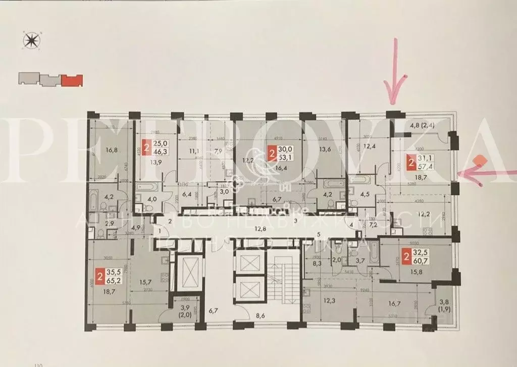 2-к кв. Москва Шелепихинская наб., 40к2 (57.4 м) - Фото 2